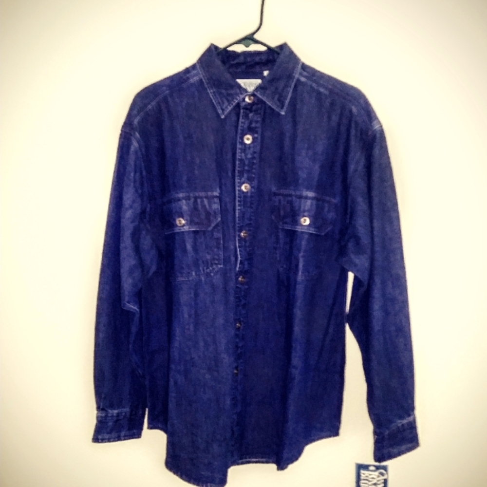 New. Canyon River Blues Men's denim shirt